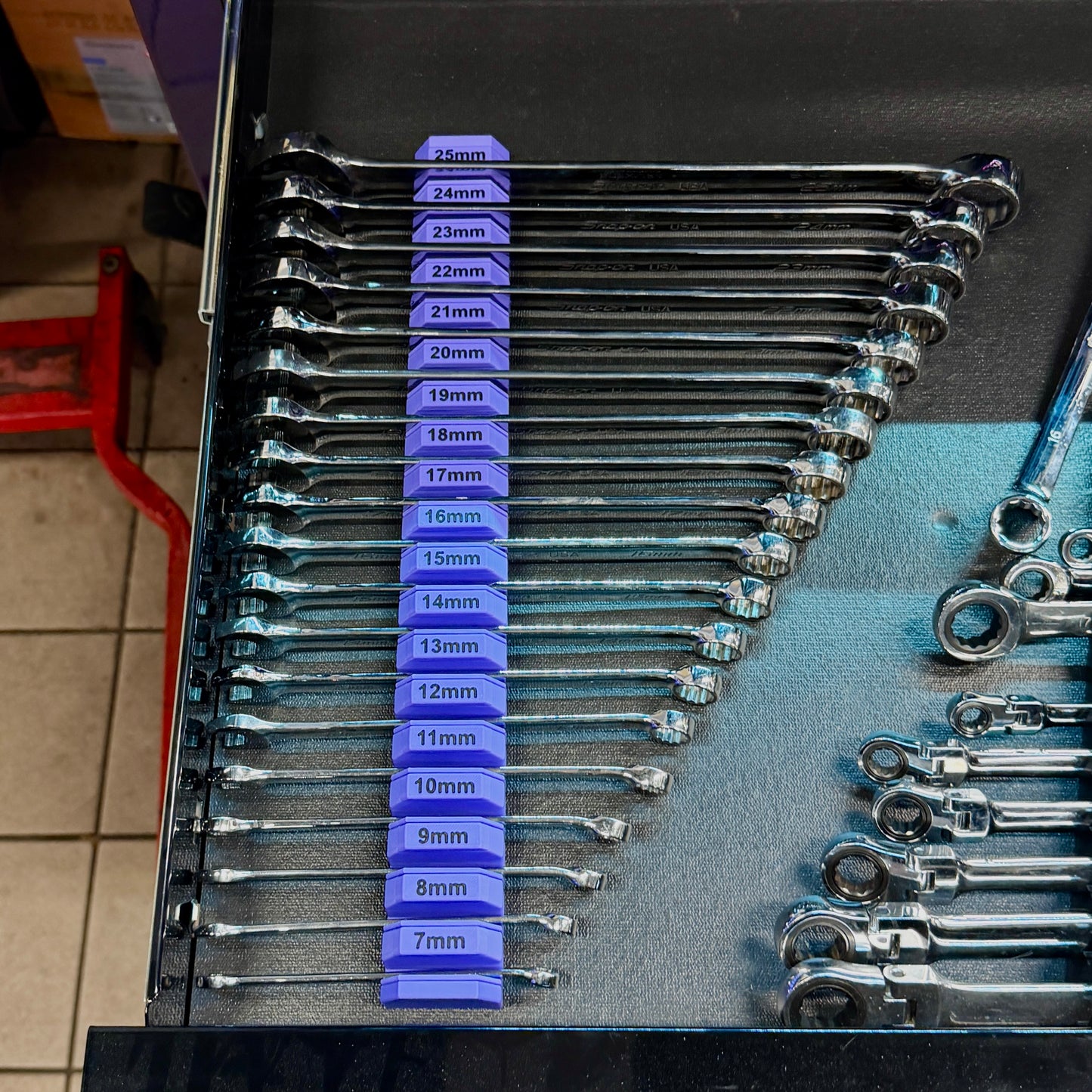 Spanner organiser