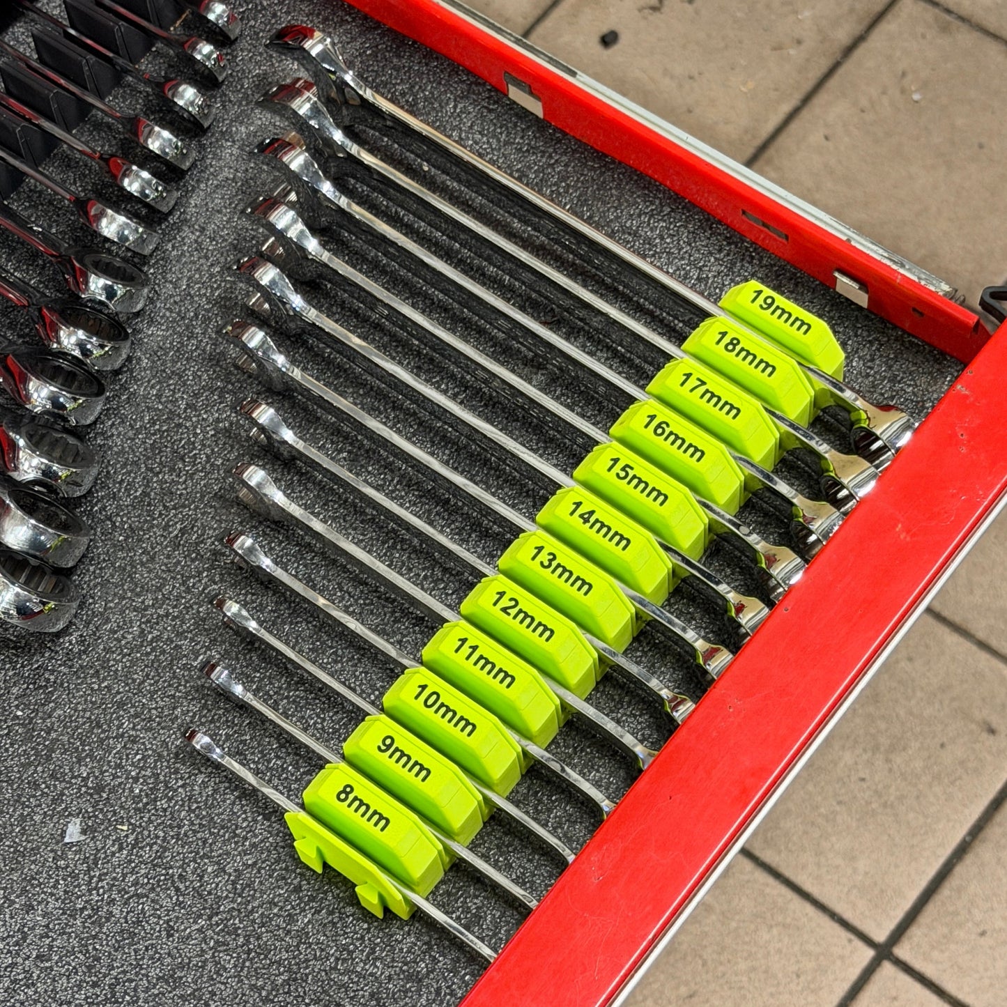Spanner organiser